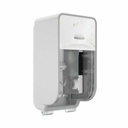 Kimberly-Clark Professional ICON Coreless Standard Roll Toilet Paper Dispenser, 7.18 x 13.37 x 7.06, Cherry Blossom 58731
